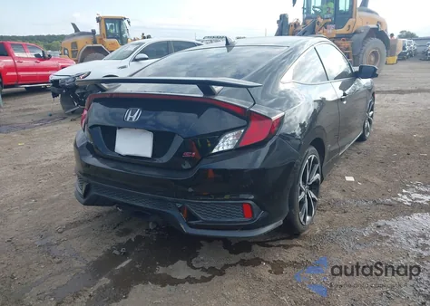 2018 Honda Civic Si из США, поврежденный, VIN 2HGFC3A5XJH756088